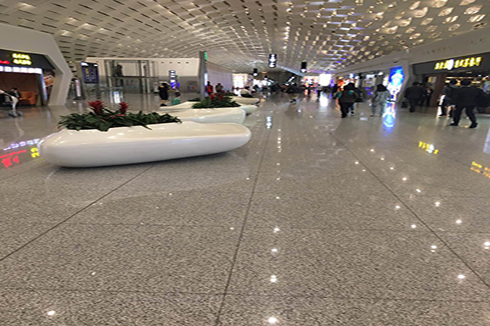 舊地面翻新之水磨石地面翻新也能高大上!