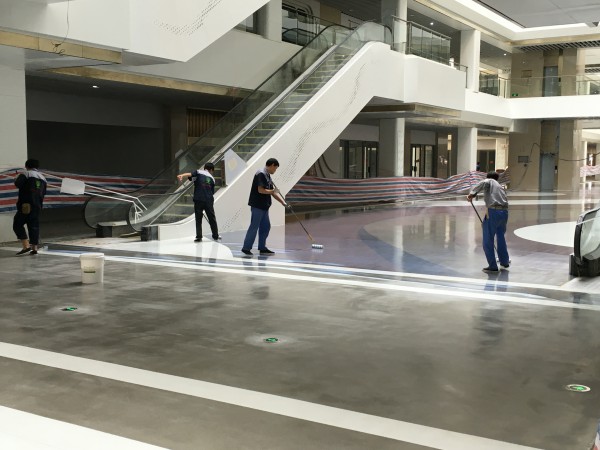 環(huán)氧磨石地面工程