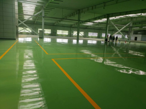 環(huán)氧地坪翻新后