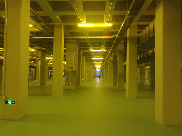 京東方碳納米管防靜電地坪效果