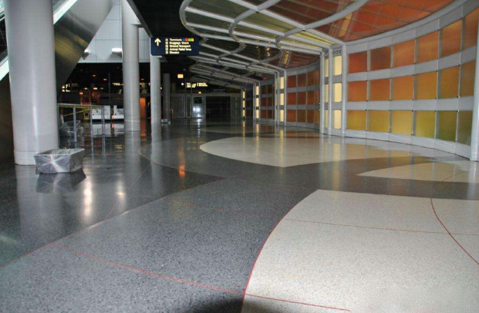 機場環(huán)氧磨石地坪，哪家的質(zhì)量好壽命長？