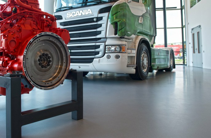 環(huán)氧彩砂地坪-樹正E彩砂，為您帶來持久耐用15年以上的地坪！