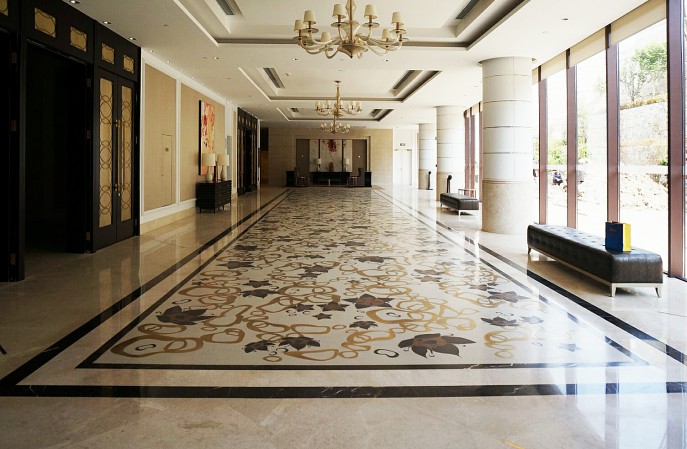 想找環(huán)氧磨石地坪圖片？來看看北京航特的工程案例！