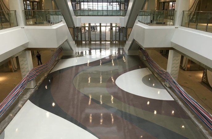 環(huán)氧磨石藝術(shù)地坪施工之五-砂漿找平層平整度技術(shù)規(guī)定