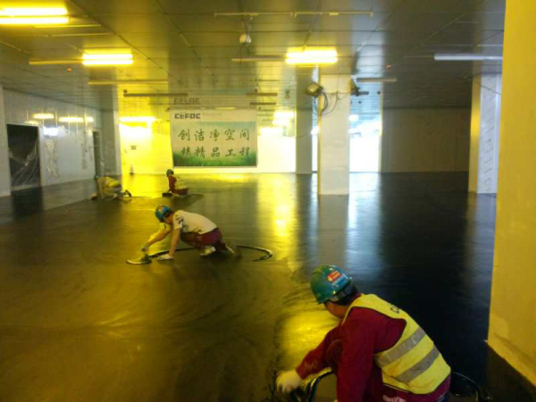 防靜電地坪施工流程