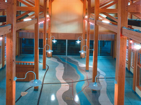 環(huán)氧磨石地坪圖案怎么施工