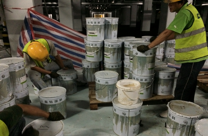 北京航特環(huán)氧防靜電地坪漆是環(huán)保材料嗎？