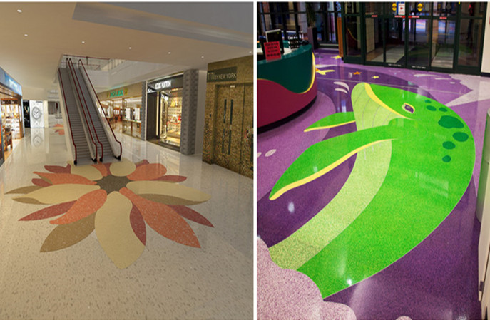 艾特石環(huán)氧磨石地面--開啟商業(yè)建筑地面新體驗(yàn)