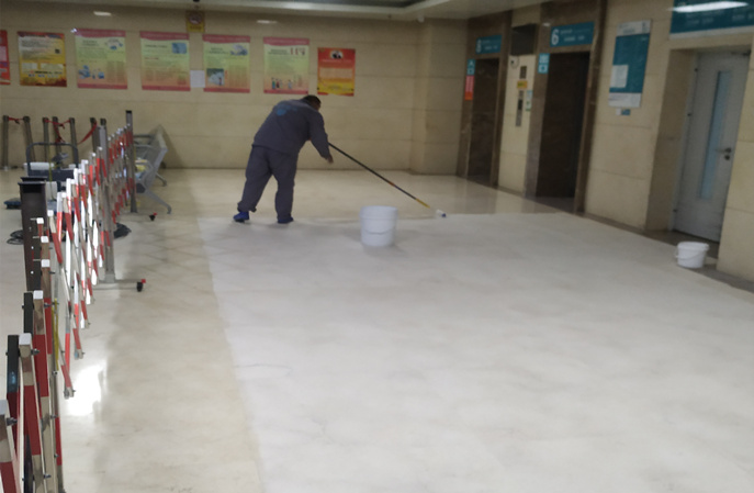 醫(yī)院塑膠地板翻新保養(yǎng)新選擇--塑立得