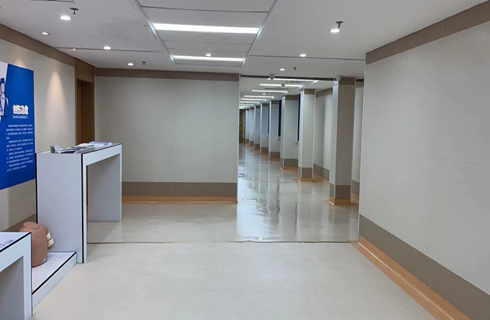 塑立得對學校PVC地板保養(yǎng)后