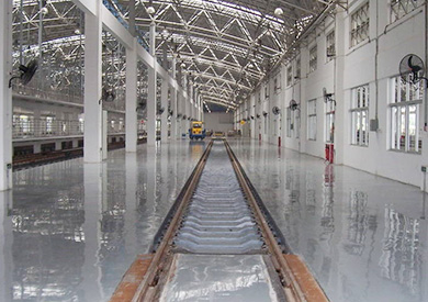 高鐵維修間地面