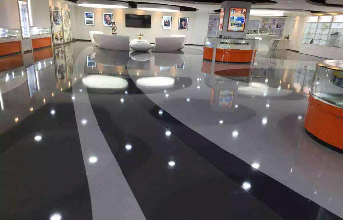 環(huán)氧磨石藝術(shù)地坪