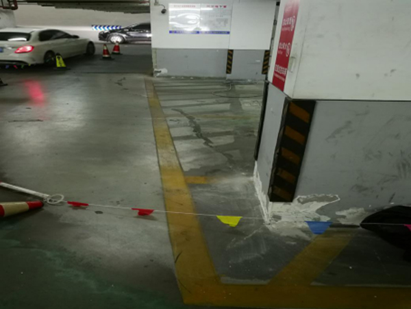 地下車庫環(huán)氧地坪分區(qū)不明顯