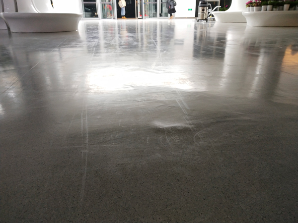 蒙牛公司pvc地面損傷