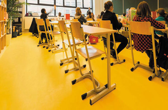 學(xué)校地面墻面PVC地板養(yǎng)護(hù)翻新解決方法