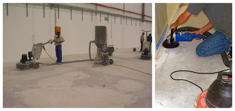 研磨機械對基材進行研磨處理